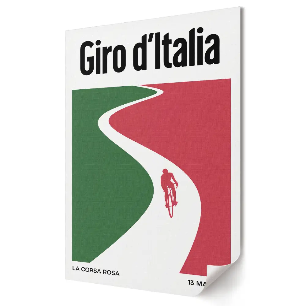 Plagát Giro d'Italia: Cesta cyklistiky k sláve