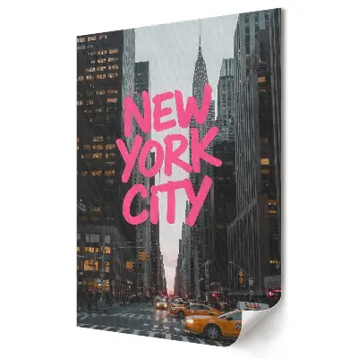 Retro plagát Moderná atmosféra New Yorku