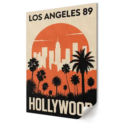 Plagát Atmosférické Los Angeles 80. rokov