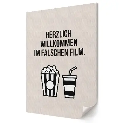 Plagát Pozdrav v nesprávnom filme
