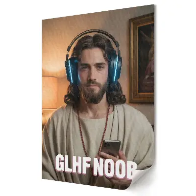 Plagát Moderný hráč v klasickom štýle
