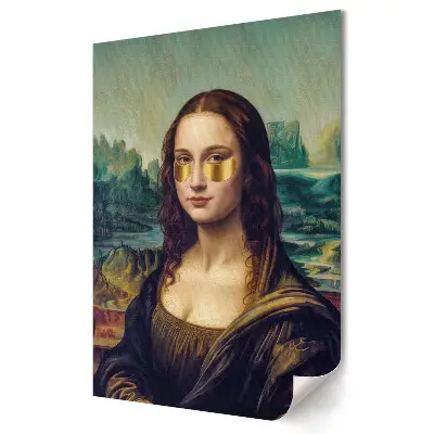 Moderný plagát do obývačky Mona Lisa