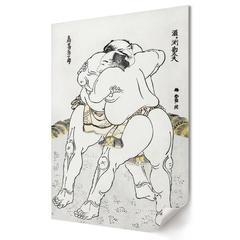 Plagát do obývačky Tradičné japonské sumo