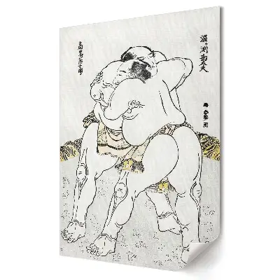 Plagát do obývačky Tradičné japonské sumo