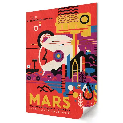 Plagát Objavte Mars: Čakajú na vás jedinečné zájazdy