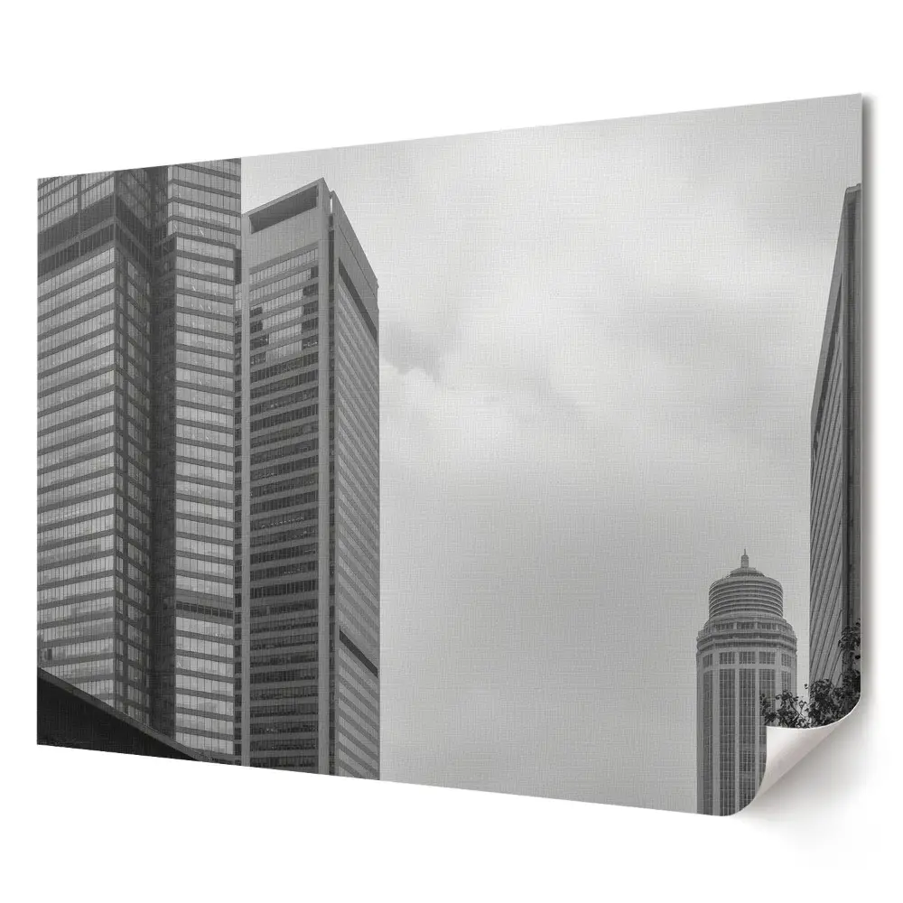 Plagát Moderná architektúra v monochromatických tónoch