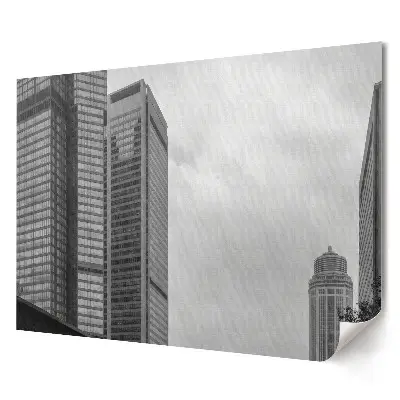 Plagát Moderná architektúra v monochromatických tónoch