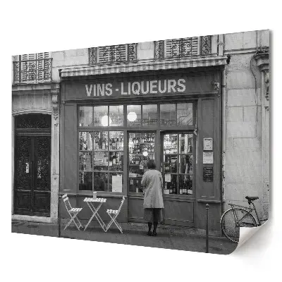 Retro plagát Vinotéka v Paríži