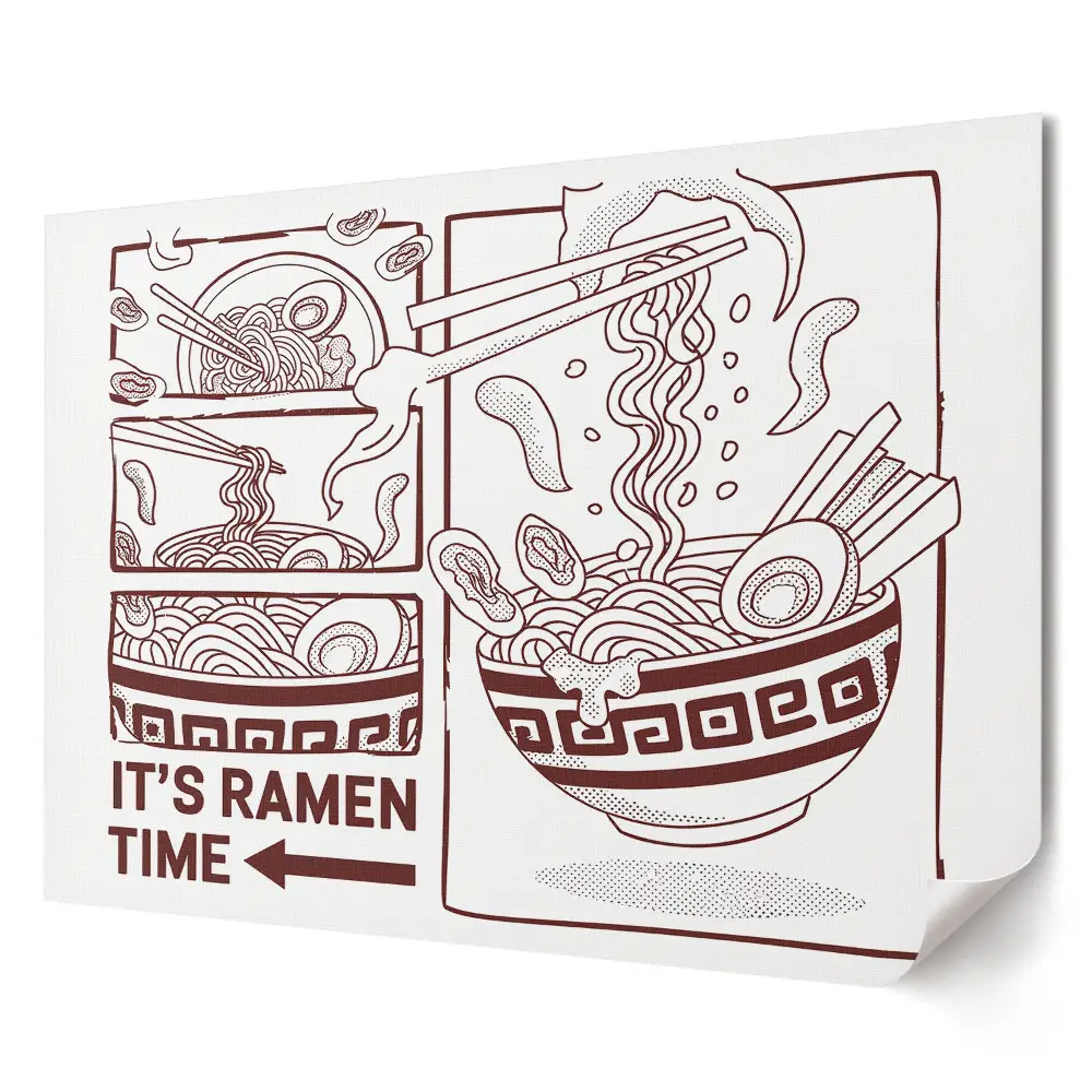 Plagát Čas na ramen a lahodné chvíle