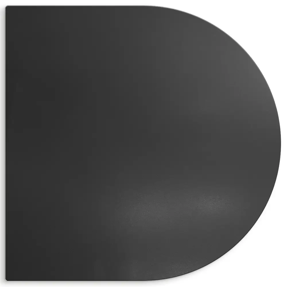 Ochrana podlahy pod gril poloválny tvar 100x100 cm
