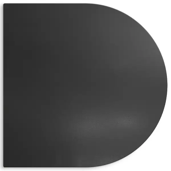 Ochrana podlahy pod gril poloválny tvar 100x100 cm