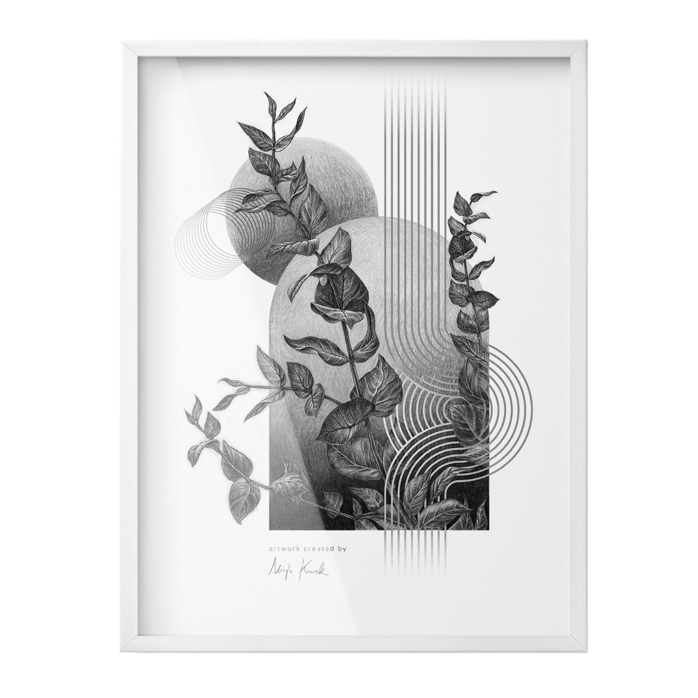 Fotorámček na stenu biela 60x80 cm