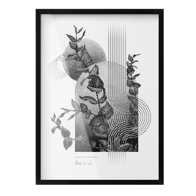 Fotorámček na stenu čierna 50x70 cm