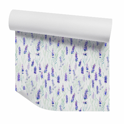 Tapeta Francúzsky levanduľový akvarel