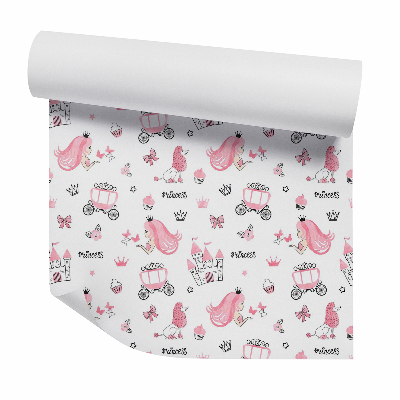 Tapeta Rozprávkové prvky ružové