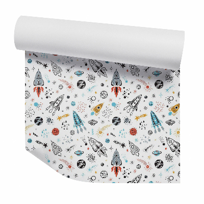 Tapeta Vesmírne rakety planéty malé