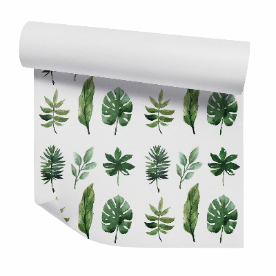 Tapeta na stenu Stromové listy akvarel