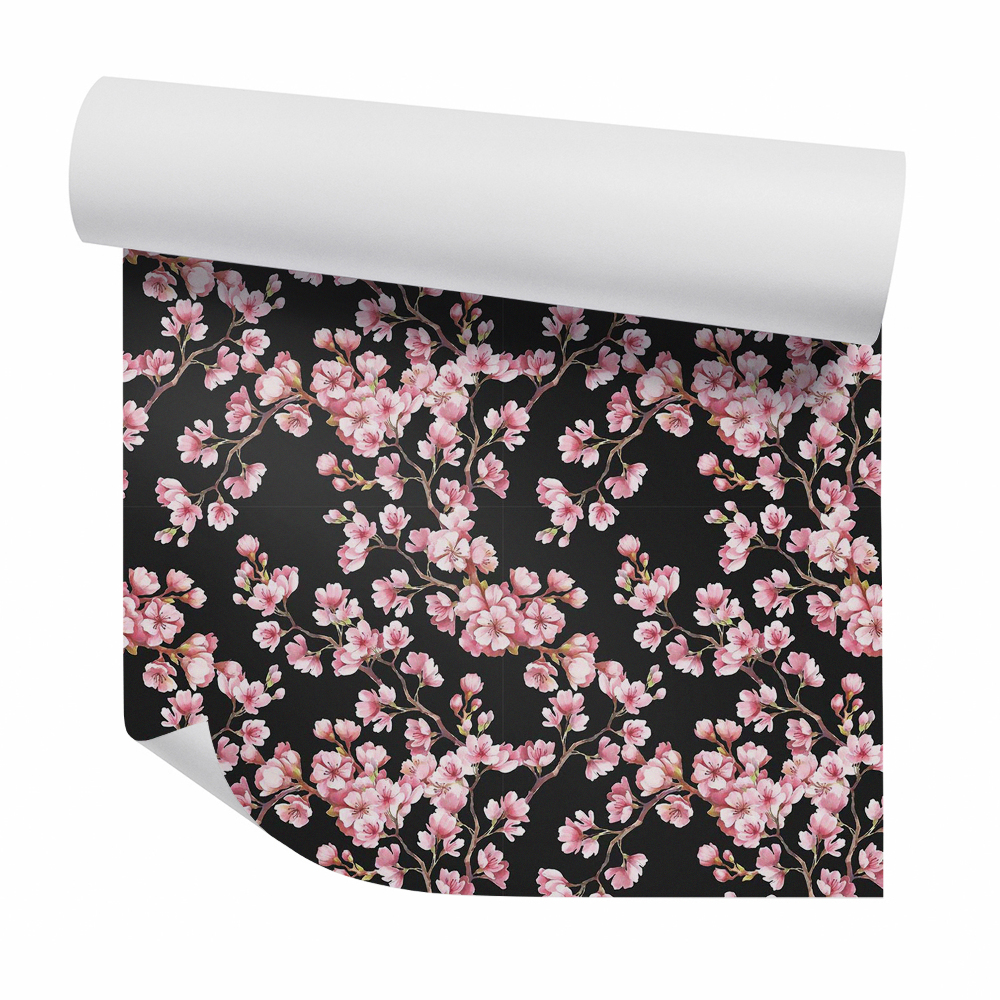 Tapeta na stenu Rozkvitnuté ružové kvety