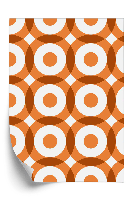 Tapeta na stenu Opakujúce sa kruhy