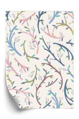 Tapeta na stenu Vzor farebných hálok