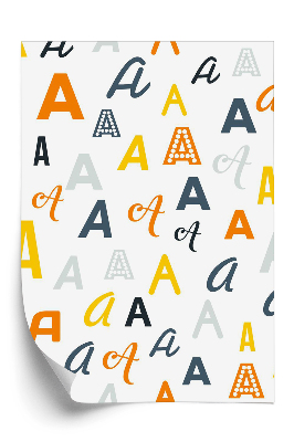 Tapeta Písmená abecedy