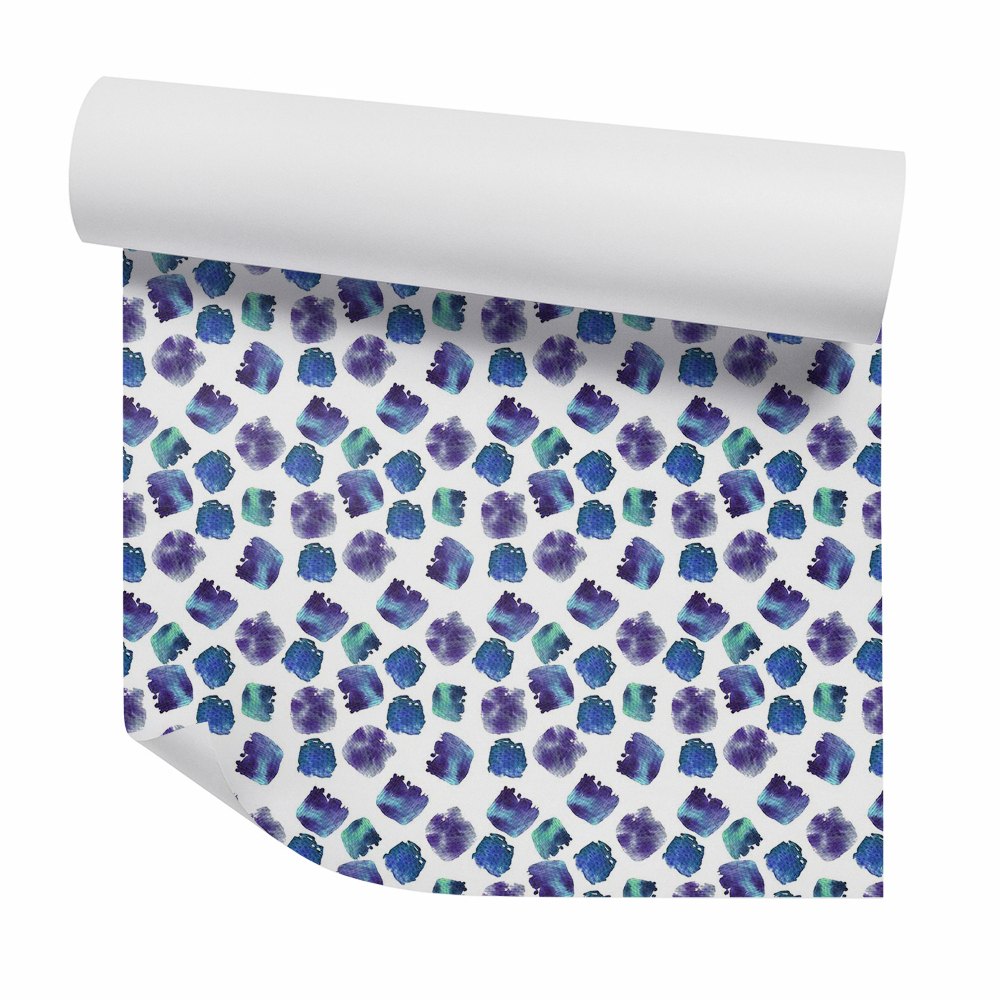 Tapeta Abstraktné modré škvrny