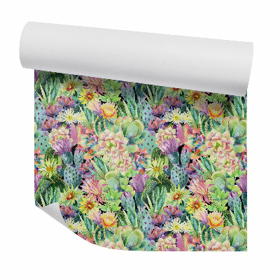 Tapeta na stenu Dozrievajúce tropické kvety abstraktné