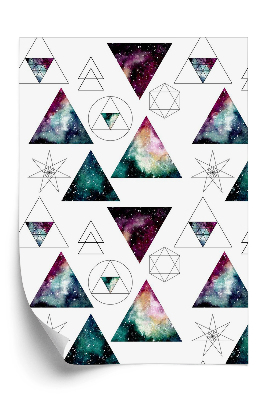 Tapeta na stenu Geometrický vzor trojuholníky