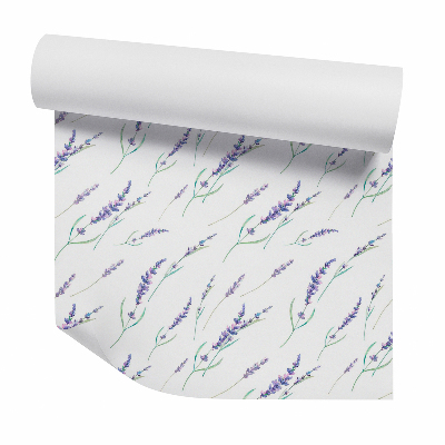 Tapeta na stenu Vetvy levanduľových kvetov