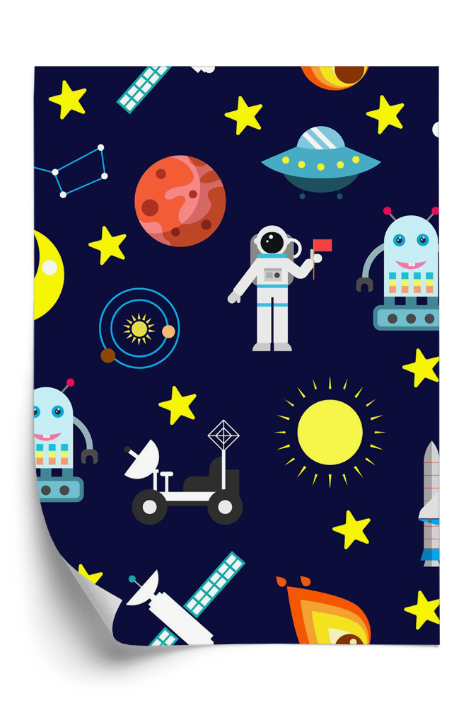 Tapeta na stenu Slnečná sústava