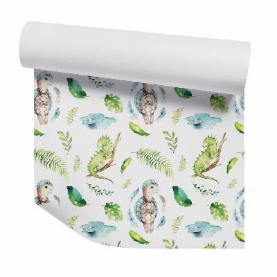 Tapeta na stenu Zvieratá medzi listami a konármi