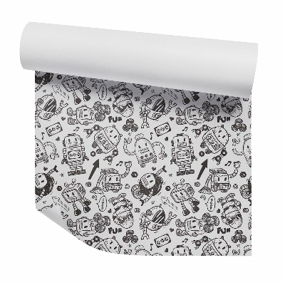 Tapeta Náčrt hračkárskych robotov