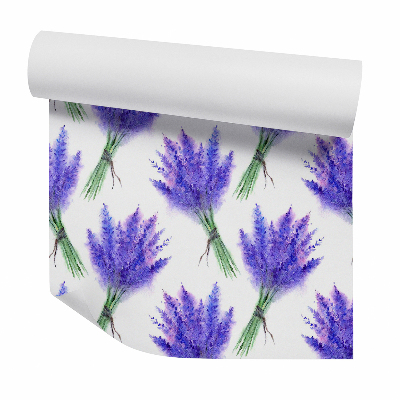 Tapeta Akvarelové kytice kvetov