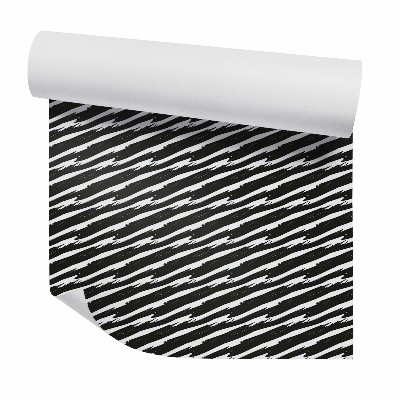 Tapeta Čiernobiela dekoratívna zebra abstrakcia