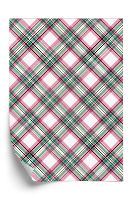 Tapeta Škótska kocka