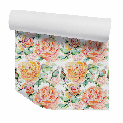 Tapeta Žlté kvitnúce ruže