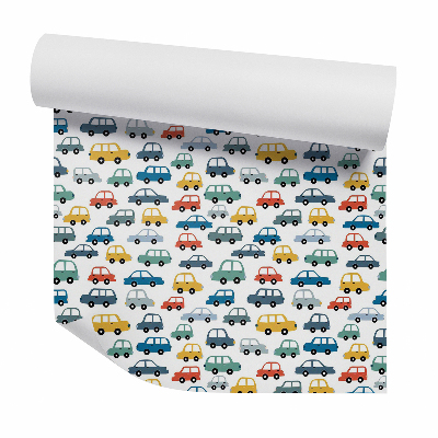 Tapeta na stenu Autá farebná dopravná zápcha