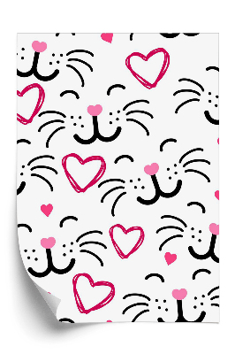 Tapeta Usmievajúca sa mačacia tvár