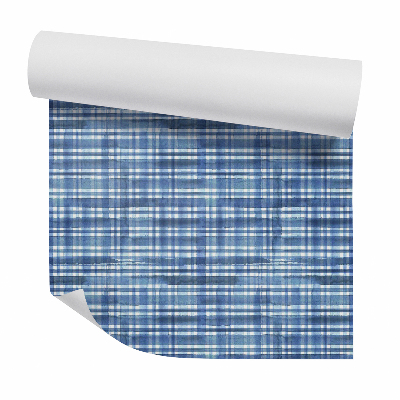 Tapeta na stenu Modrá dekoratívna škvrna