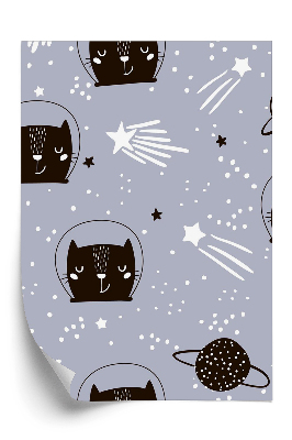 Tapeta Astronautské mačky