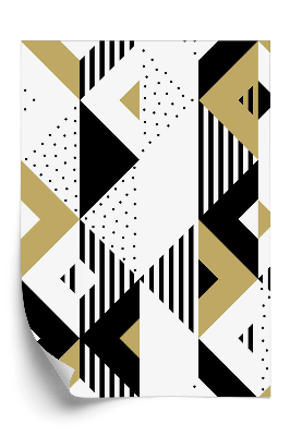 Tapeta na stenu Geometrické trojuholníky