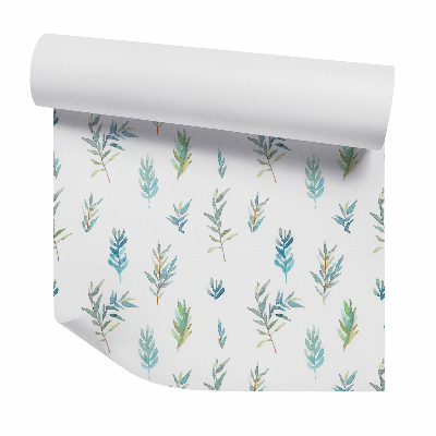 Tapeta Rozmazané listy kvetov