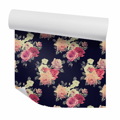 Tapeta na stenu Dekoratívne kytice z ruží