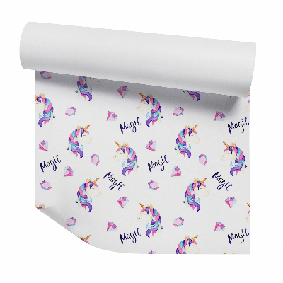 Tapeta na stenu Magické farebné jednorožce