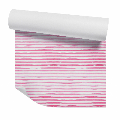 Tapeta na stenu Pastelovo ružové horizontálne pruhy