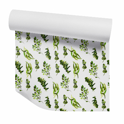 Tapeta na stenu Listy rastlín rôznych druhov