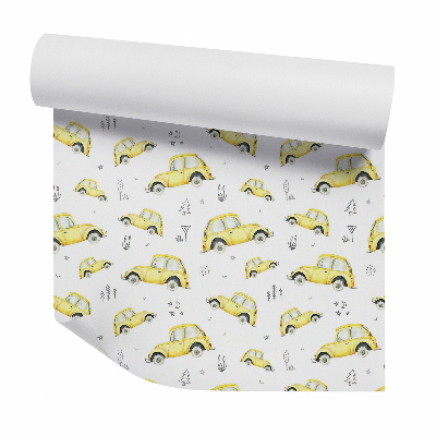 Tapeta Žlté hrbáče s hviezdičkami