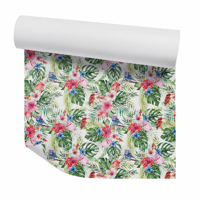 Tapeta Zmiešané tropické kvety