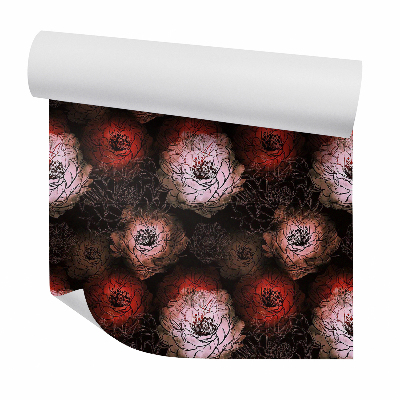 Tapeta Ruže zvýraznené tmavými farbami