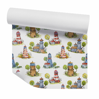 Tapeta na stenu Lampióny prímorského mesta